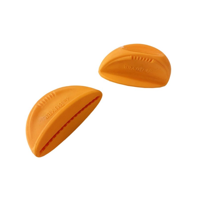 Lot 2 Anses Twisty Silicone Orange 