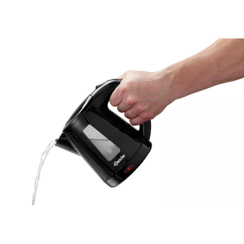 Bouilloire 0.8l noir brillant 
