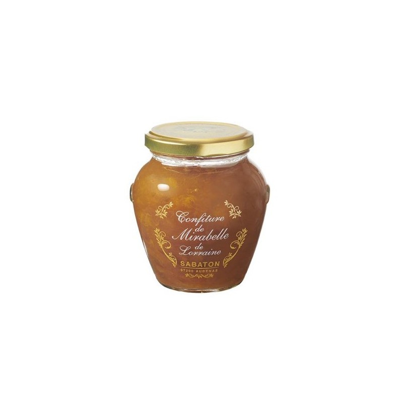 Confiture de mirabelles bocal 314ml 