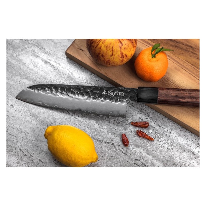 Couteau Santoku 18 Cm Sayuto Sequoia 