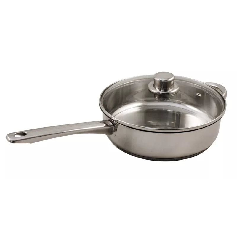 Sauteuse avec couvercle saphir en metal 24 cm 