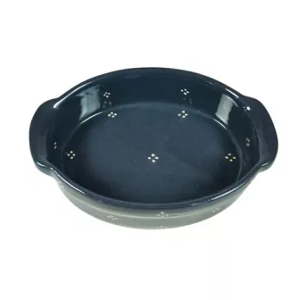 Plat ovale 3 bleu 4p 
