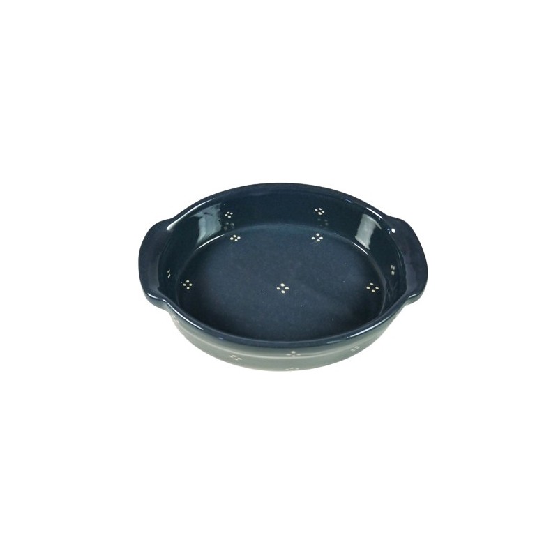 Plat ovale 3 bleu 4p 