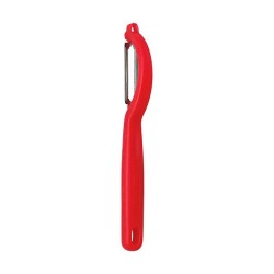 Eplucheur pivotant crantee rouge 