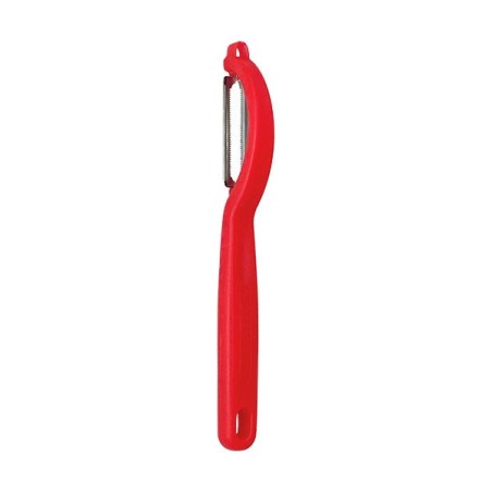 Eplucheur pivotant crantee rouge 