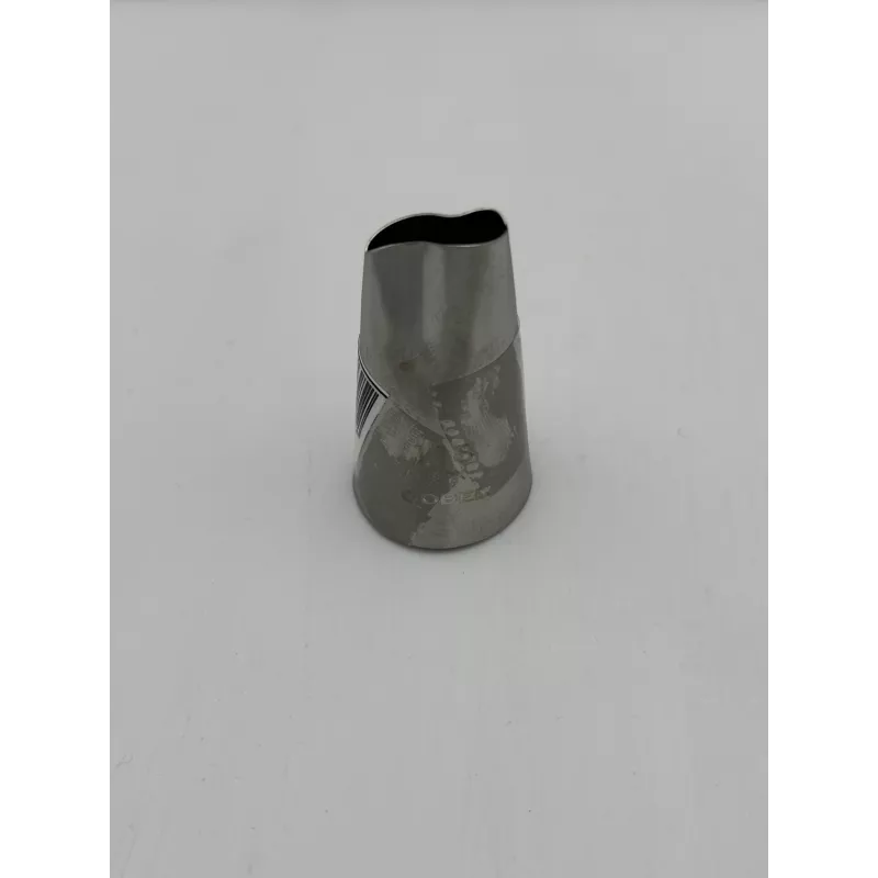 Douille petale courbe inox diam 17 