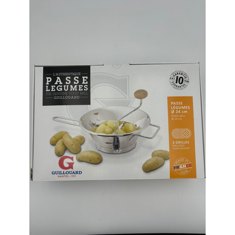 Passe legumes inox 3 grilles  24cm 