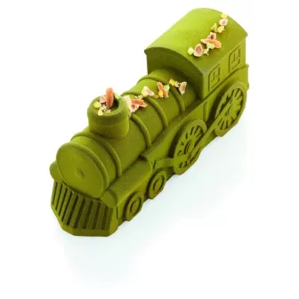 Moule buche locomotive