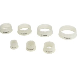 Découpoir rond cannelé exoglass Diamètre:5.5 cm