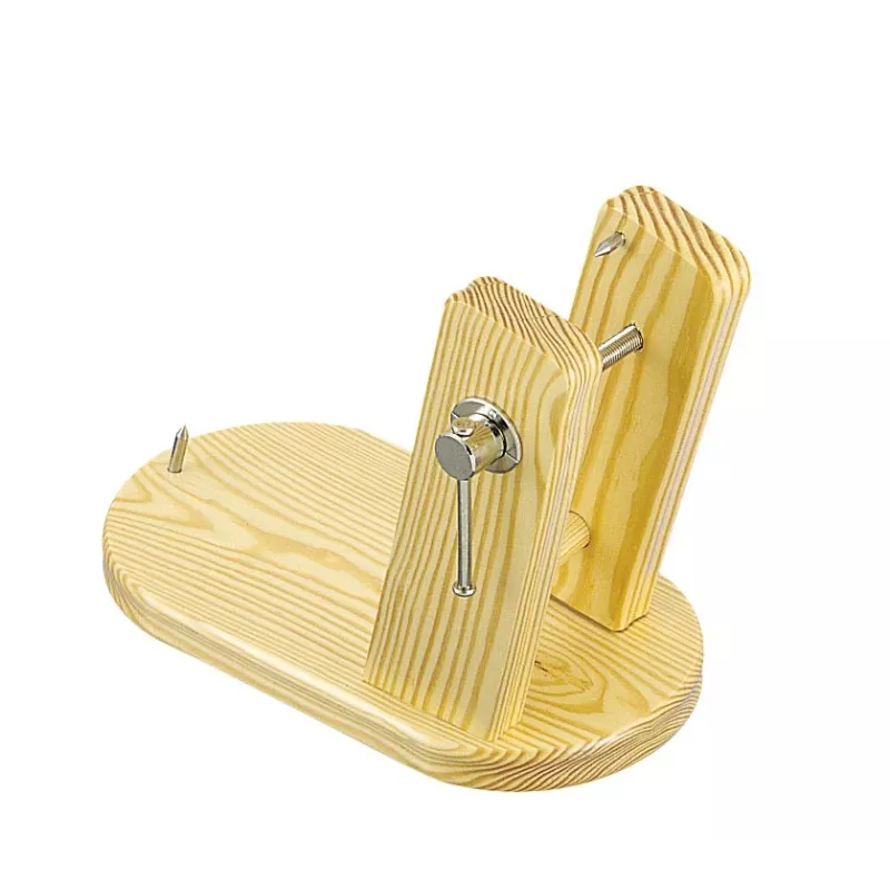 Serre Jambon avec montant et socle en bois 