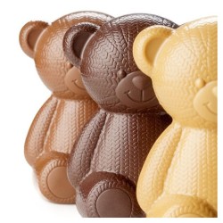 Moule à Chocolat - Ourson Tricot 