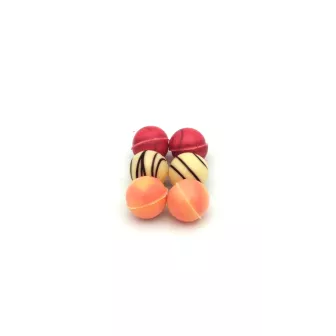 Boule chocolat decoré 6 pièces