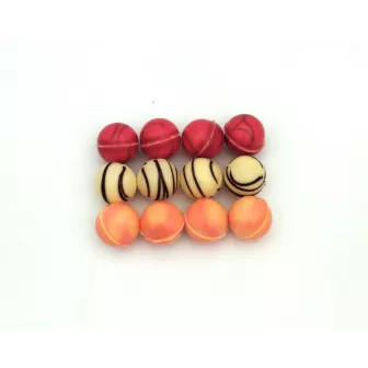 Boule chocolat decoré 12 pièces