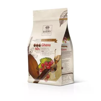 Chocolat Lait Ghana 40 % 2.5 Kg