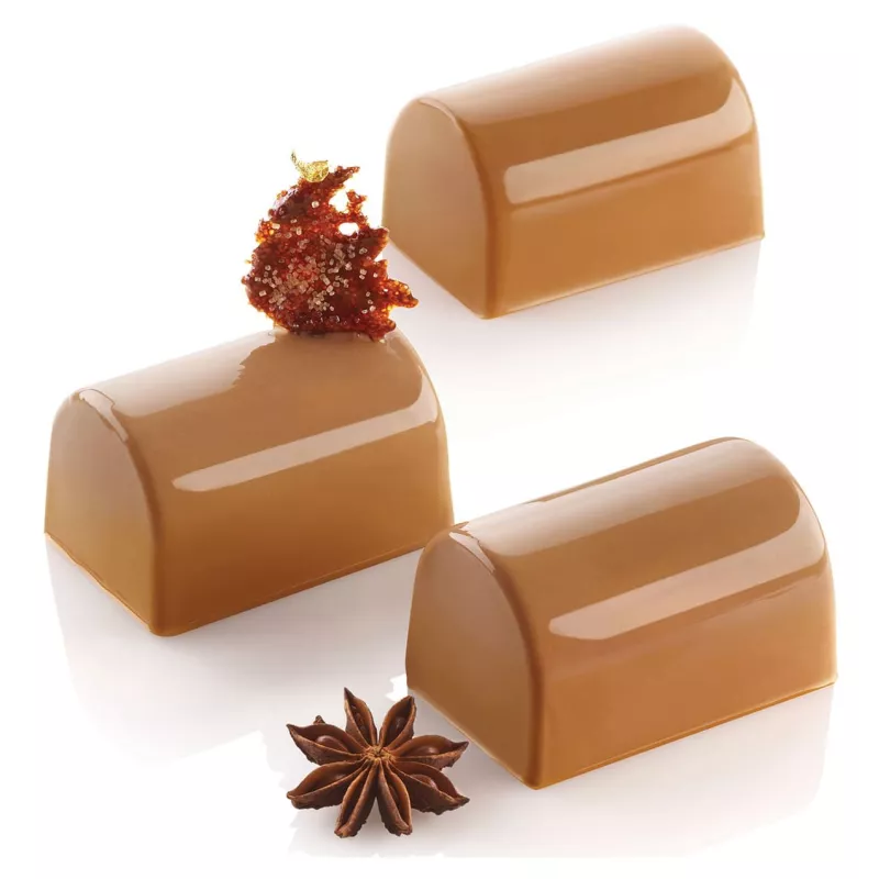 Moule en Silicone - 8 Bûchettes 