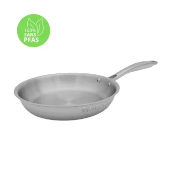 Poêle inox induction 24 cm 