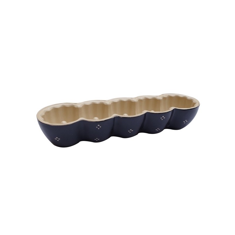 Moule Maxi Kouglof - Bleu 4 Points - 32 x 9 cm