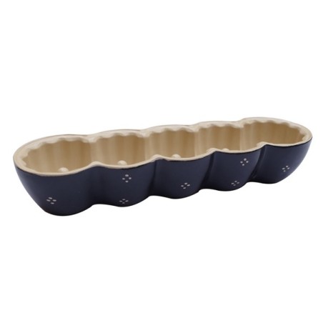 Moule Maxi Kouglof - Bleu 4 Points - 32 x 9 cm  