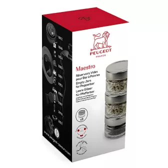 Réservoirs en Verre pour Moulin Maestro 