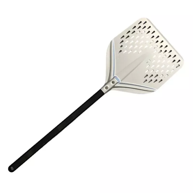 Pack Four à bois Marcel Noir + Pelle à pizza perforée – Louis Tellier 