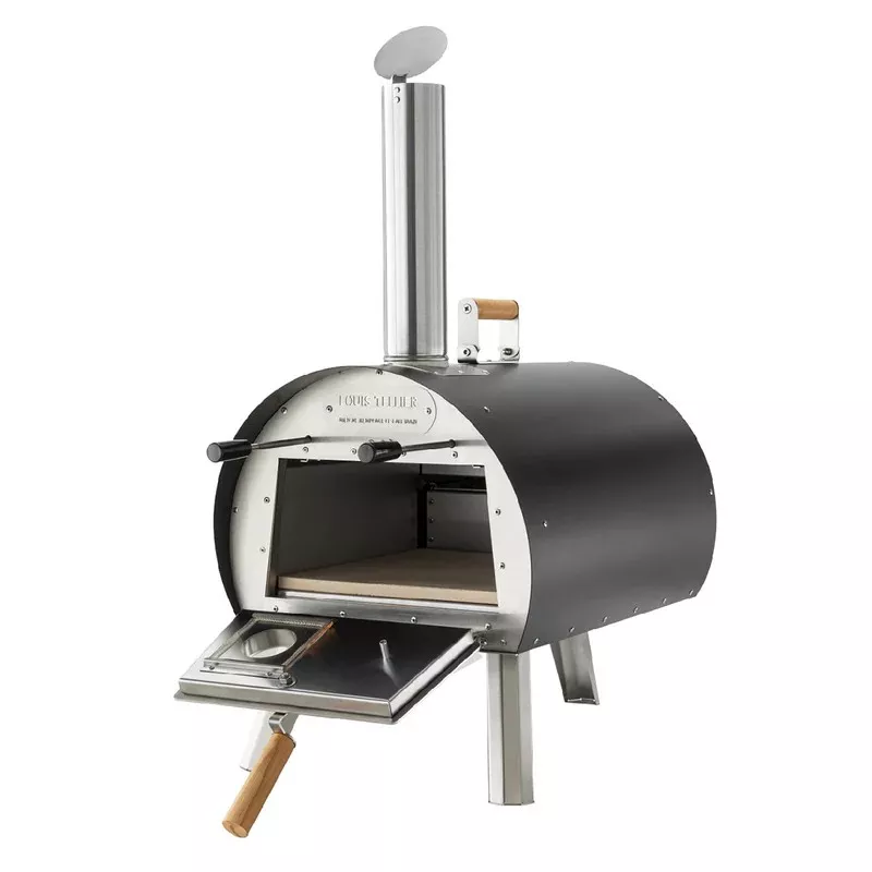 Four à bois d’extérieur MARCEL Louis Tellier Noir Basalt – Four à pizza transportable 