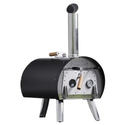 Four à bois d’extérieur MARCEL Louis Tellier Noir Basalt – Four à pizza transportable 