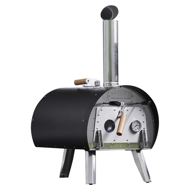 Four à bois d’extérieur MARCEL Louis Tellier Noir Basalt – Four à pizza transportable 