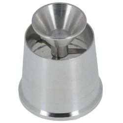 Douille Sultane lisse en inox 