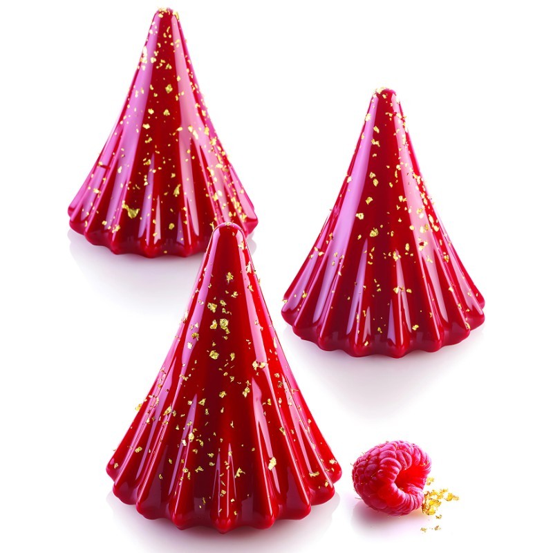 Moule en silicone - 8 astros Sapin 