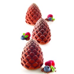 Moule en silicone Foresta - 5 pommes de pin 