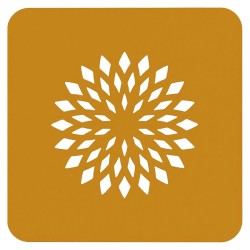 2 Pochoirs Fleur de lotus 