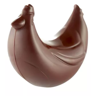 Moule à Chocolat - Poule Rieuse - 15 cm 