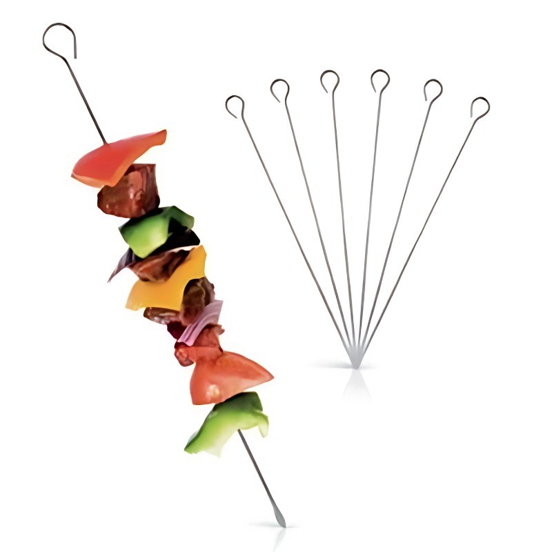 Lot de 6 Brochettes - 35 cm 