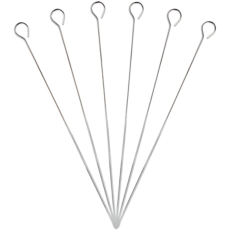 Lot de 6 Brochettes - 35 cm 