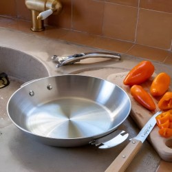 Poêle en inox Alchimy amovible - 32 cm Loqy 