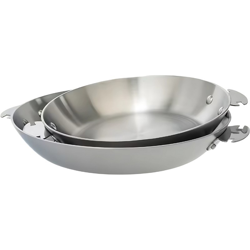 Poêle en inox Alchimy amovible - 32 cm Loqy 
