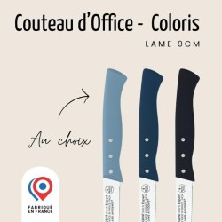 Couteau d’office Expert Affidenté® Noir Nogent*** Taille:9 cm