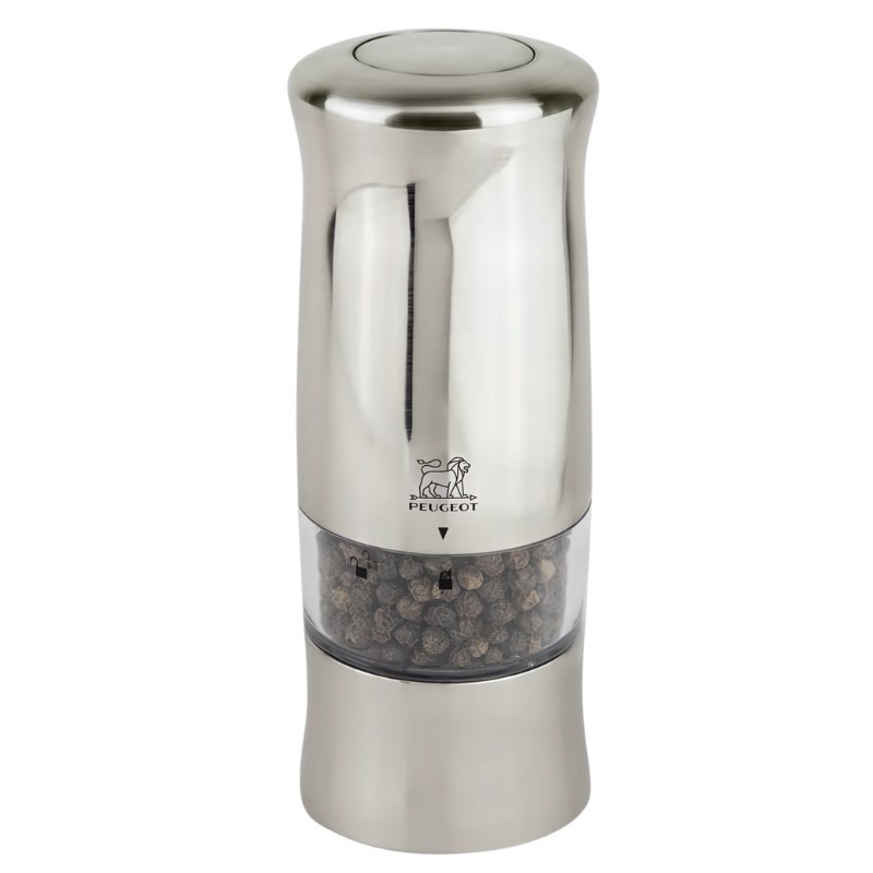 Moulin à Poivre Électrique Zeli - Chrome Mat - 14 cm