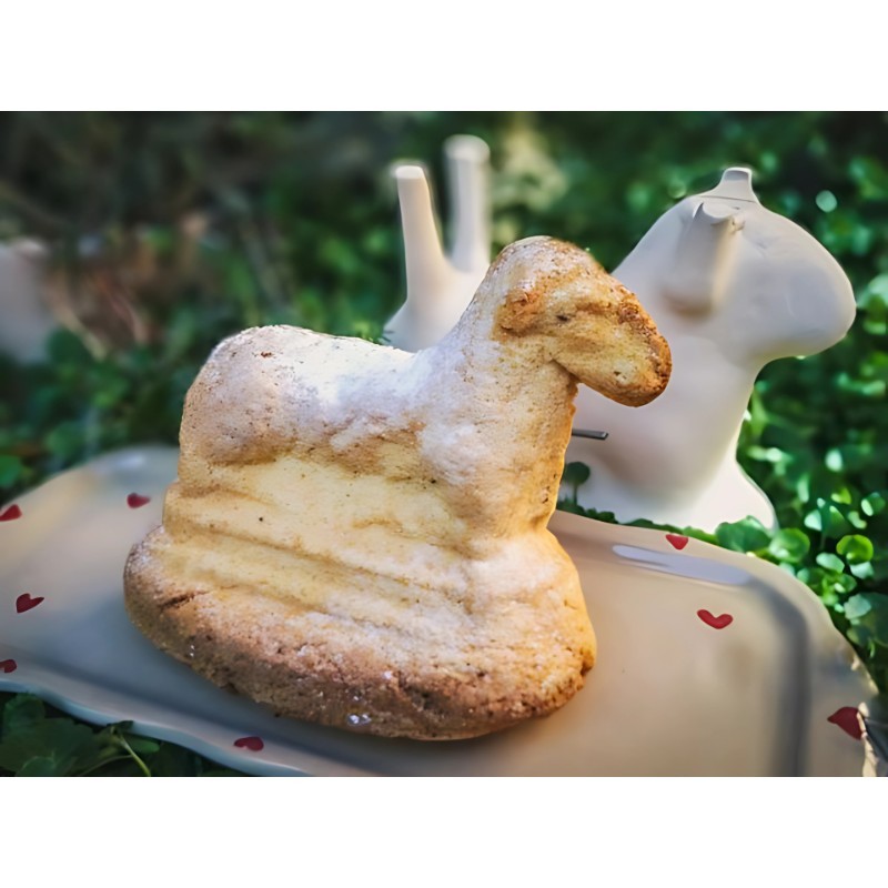 Moule Agneau Pascal en Terre Cuite - 18 cm 