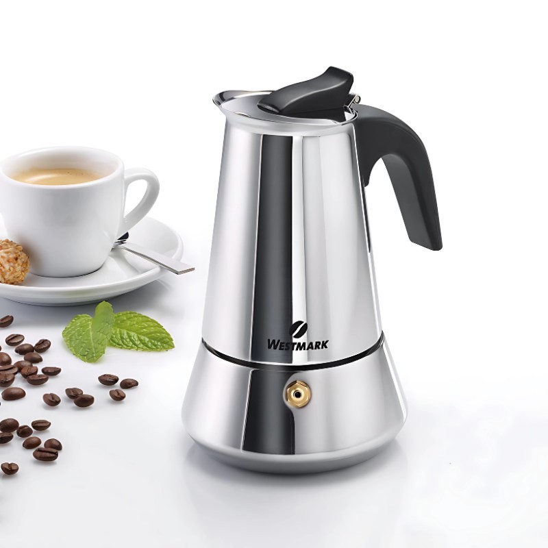 Cafetière Espresso Brasilia Plus - Inox 
