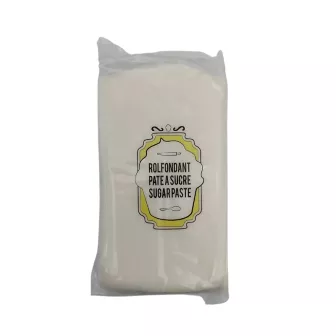 Pâte à sucre blanche neige – 1 kg 