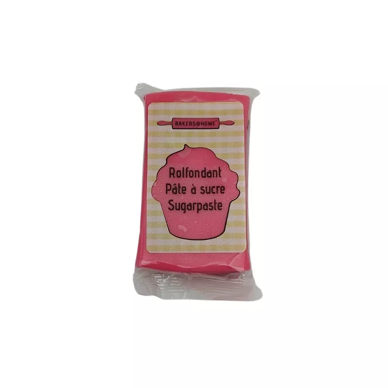 Pâte à sucre fuchsia rose – 150 g 