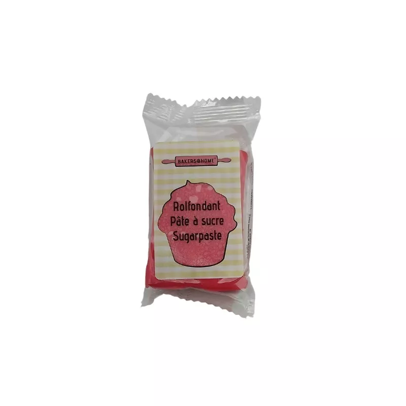 Pâte à sucre rouge – 150 g 
