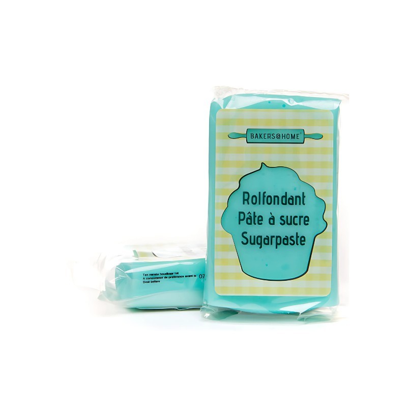 Pâte à sucre bleu pastel – 150 g 