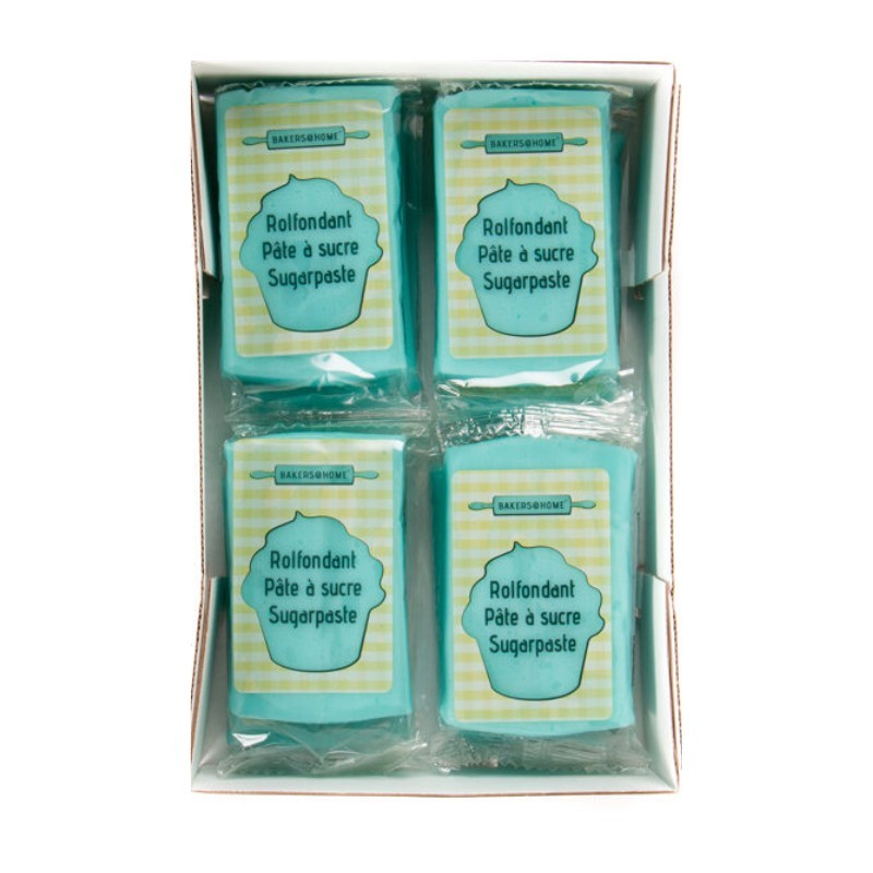 Pâte à sucre bleu pastel – 150 g 