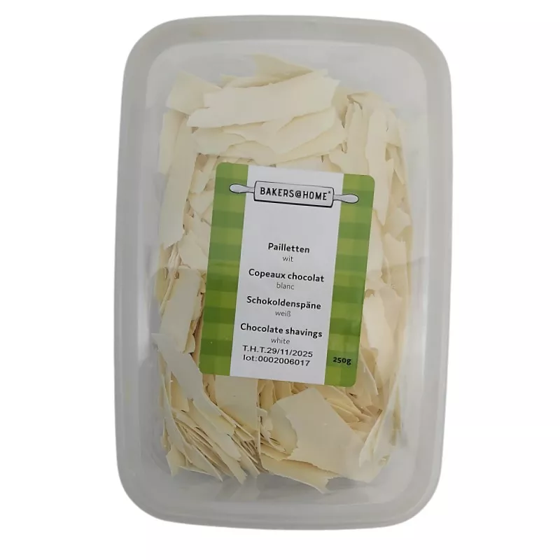 Copeaux de chocolat blanc – 250 g 