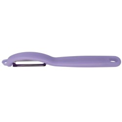Éplucheur pivotant lame lisse double tranchant forme I lavande 