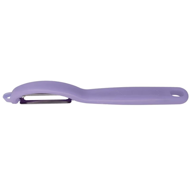 Éplucheur pivotant lame lisse double tranchant forme I lavande 