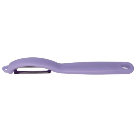 Éplucheur pivotant lame lisse double tranchant forme I lavande 