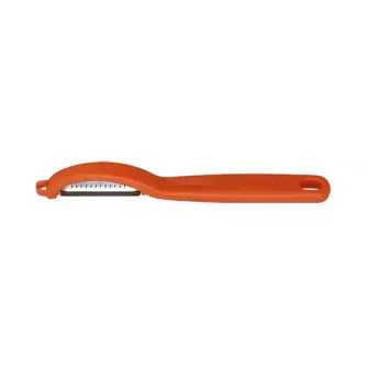 Éplucheur pivotant lame julienne forme I orange